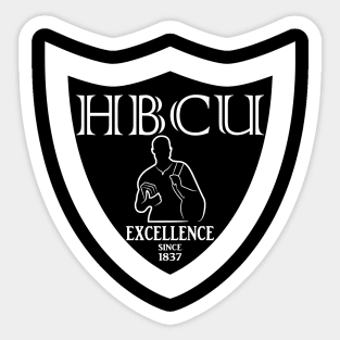 HBCU Excellence Since 1837 Sticker